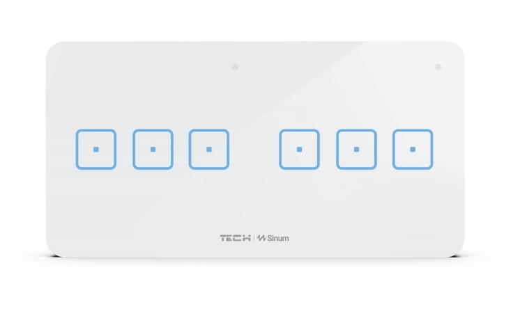 sinum wss-33 выключатель 6 кнопок
