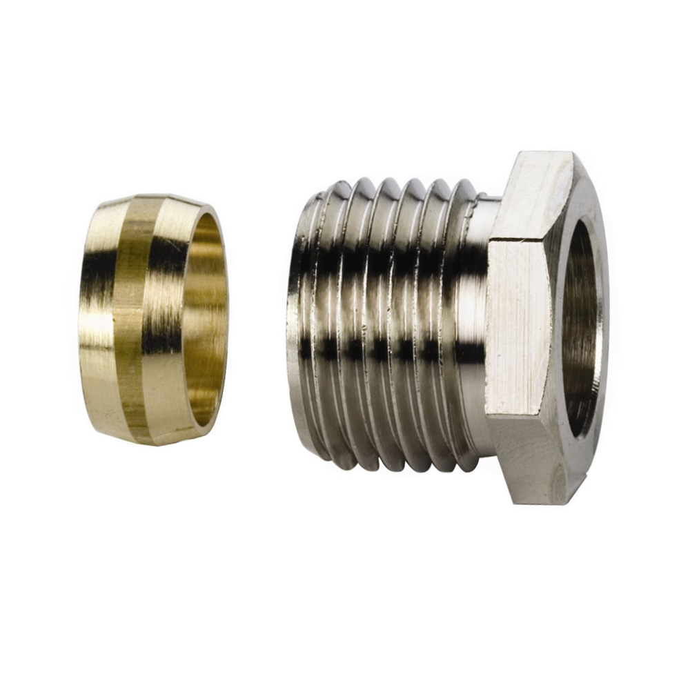 обжим на медную трубку 15*1/2