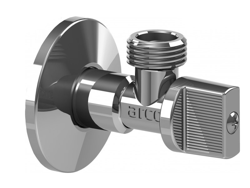 кран угловой шаровый l-94 декоративный 1/2х3/4