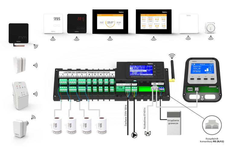 ретранслятор (повторитель) сигнала tech rp-3