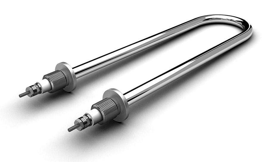 тэн 1500 вт, водяной u- образный, нерж. сталь