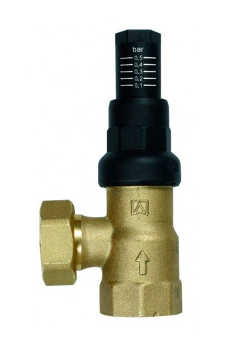 перепускной клапан угловой 3/4