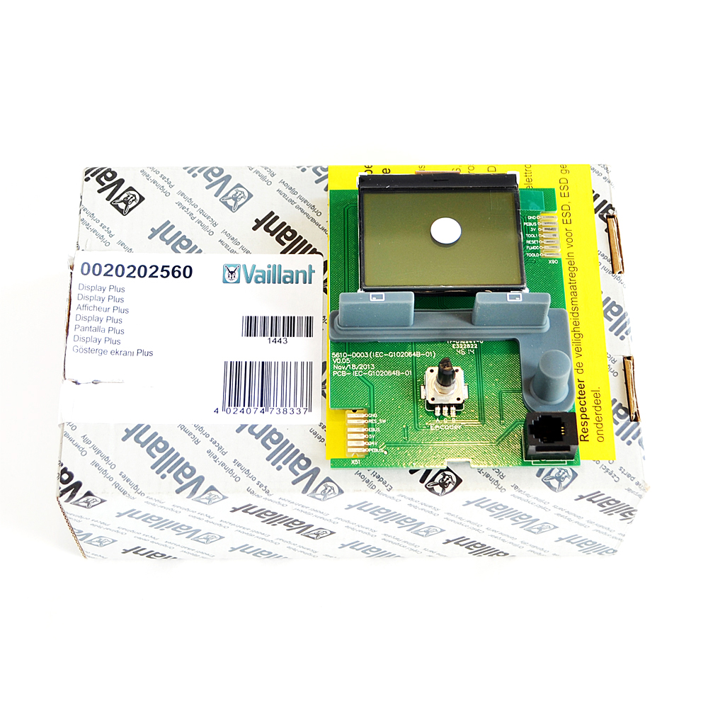 дисплей котла vaillant 0020202560