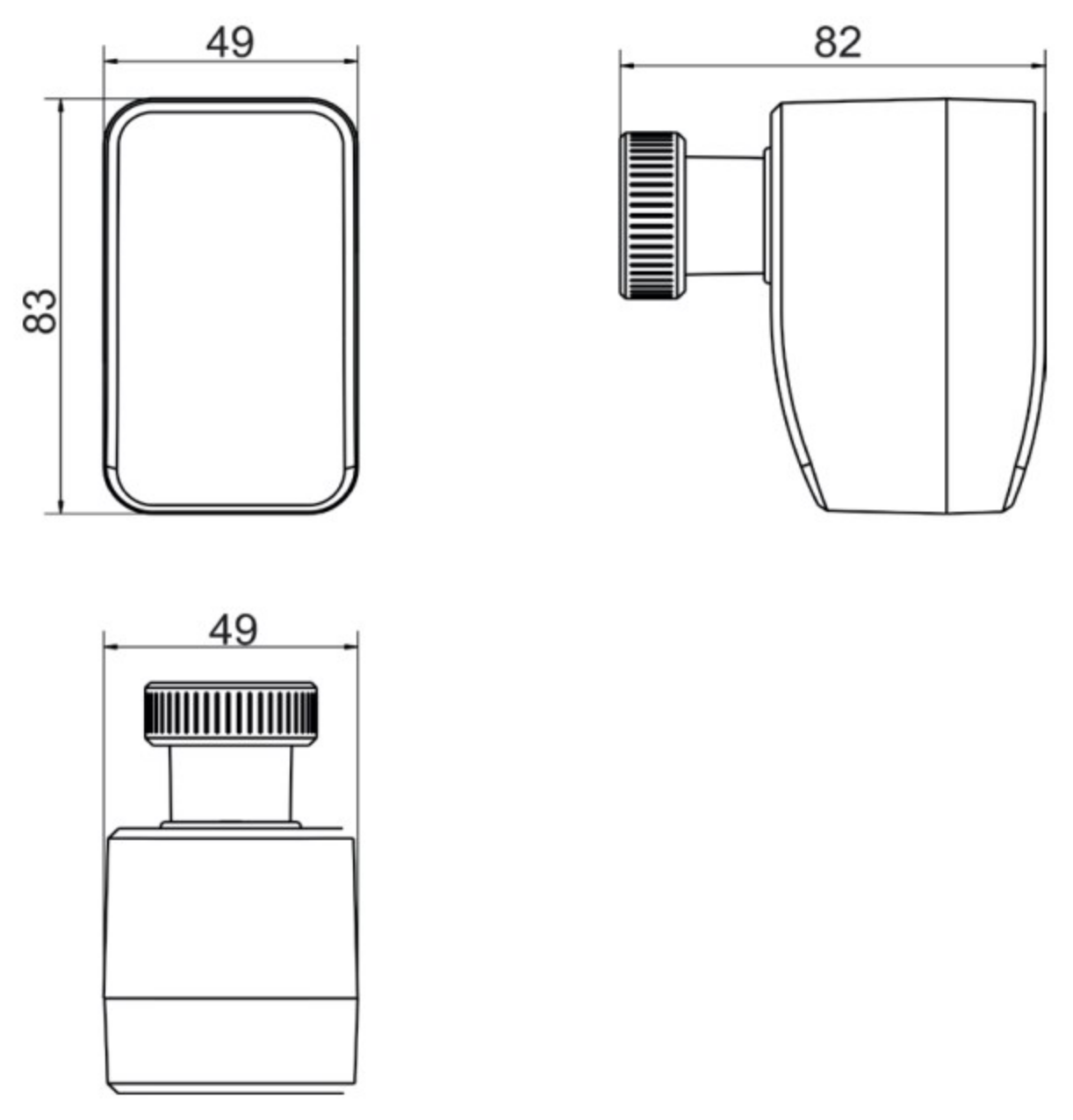беспроводной термоэлектрический привод tech stt-868
