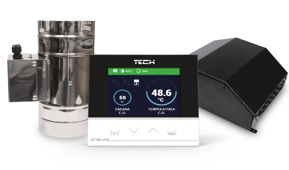 tech st-391 zpid fl 120, контроллер для камина