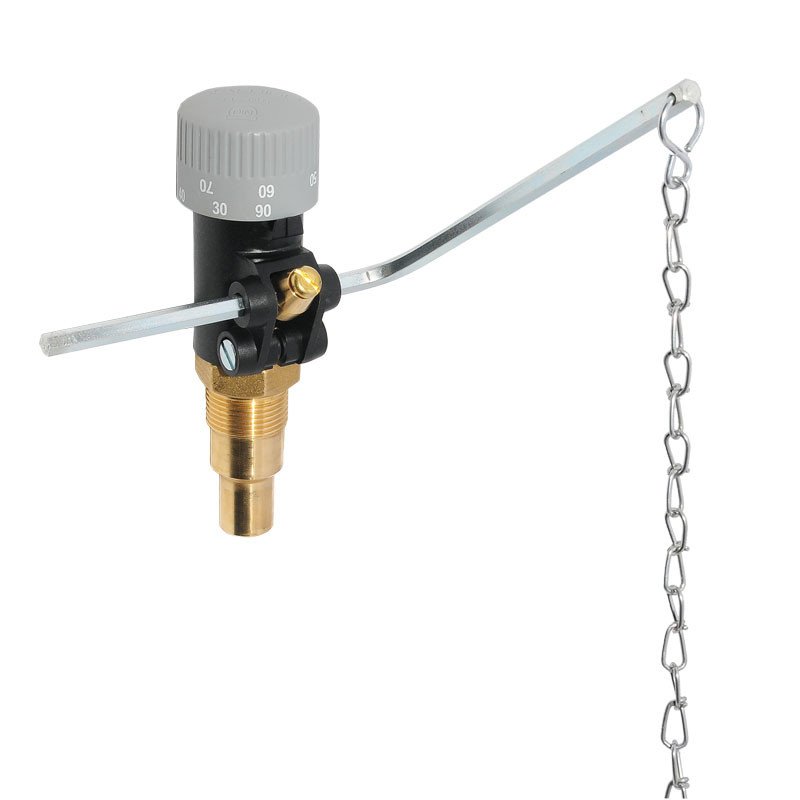 термостатический регулятор тяги afriso fr1 