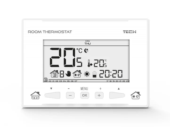 tech st-290 v3 проводной комнатный двухпозиционный регулятор