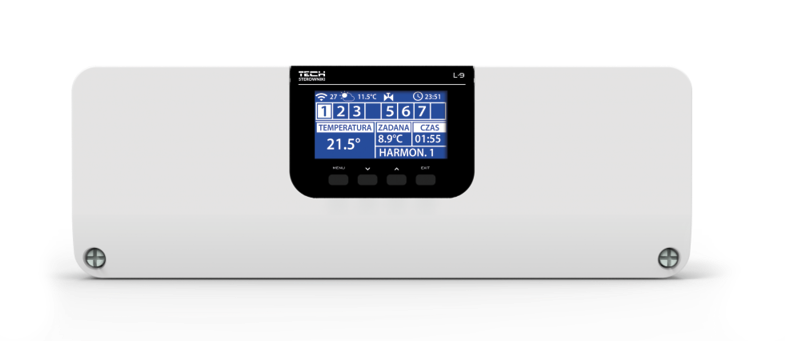 l-9r, комбинированный контроллер для управления теплым полом