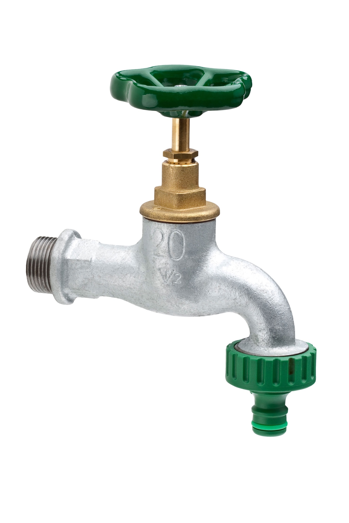 кран для полива 1/2 чугун