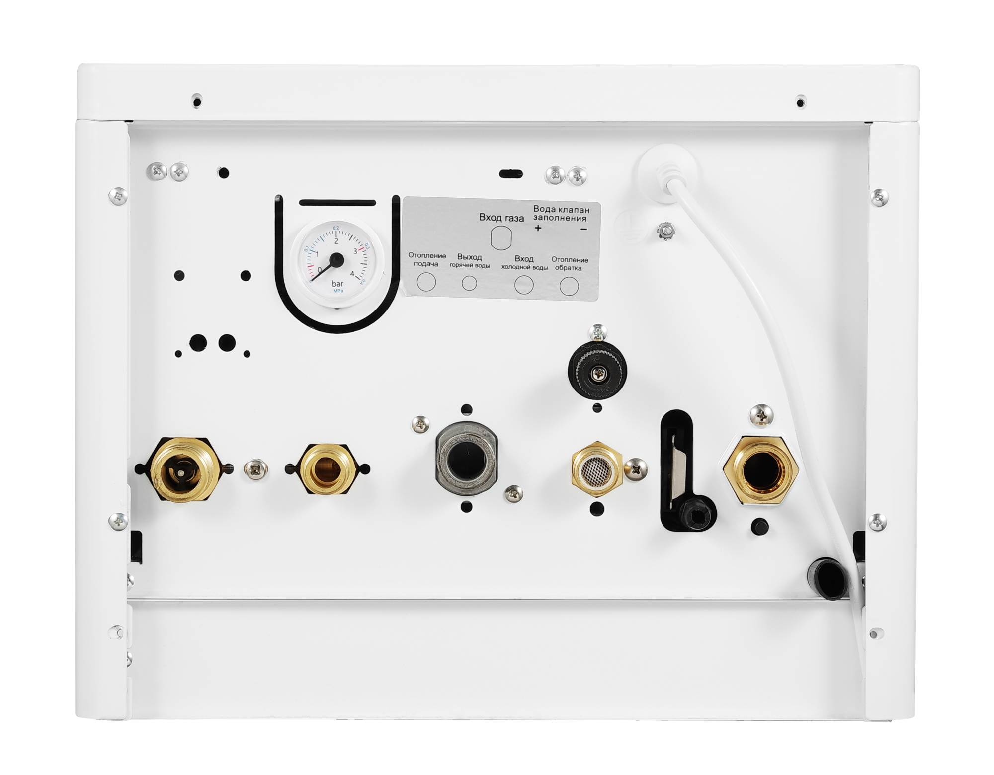 газовый двухконтурный котел vgr turboflex vuw